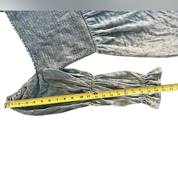 Celebrity Worn! Reformation Velvet Dress Albi Light Blue
smock Mini Size Small - Picture 9 of 16